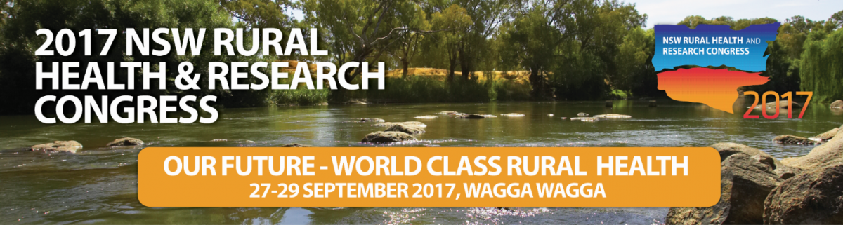 NSW Rural Health and Research congress